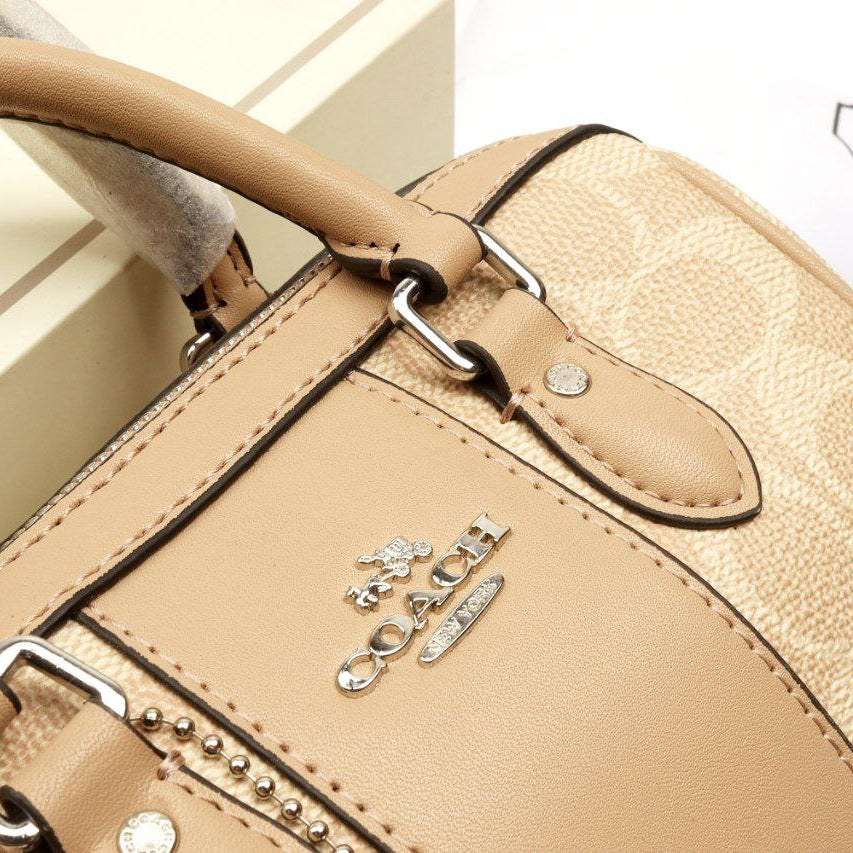 Coach Micro Rowan Satchel in Signature Canvas 👜✨💼