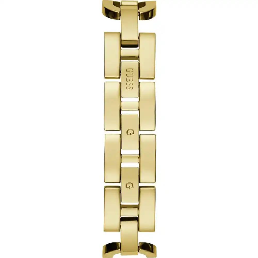 GUESS Crystal G-Logo Gold Tone Bangle Watch ⌚✨👑