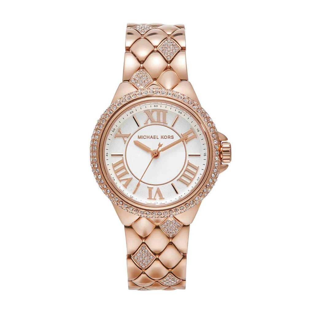 Michael Kors Crystal Pavé Rose Gold Watch ⌚✨💎