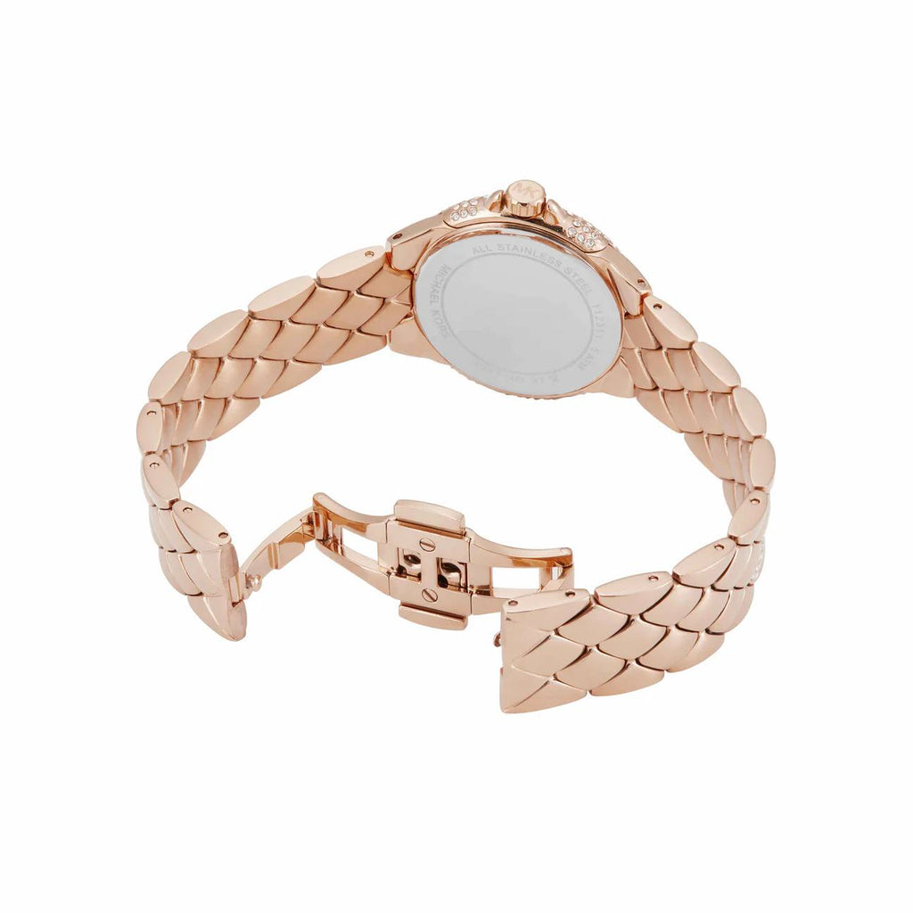 Michael Kors Crystal Pavé Rose Gold Watch ⌚✨💎