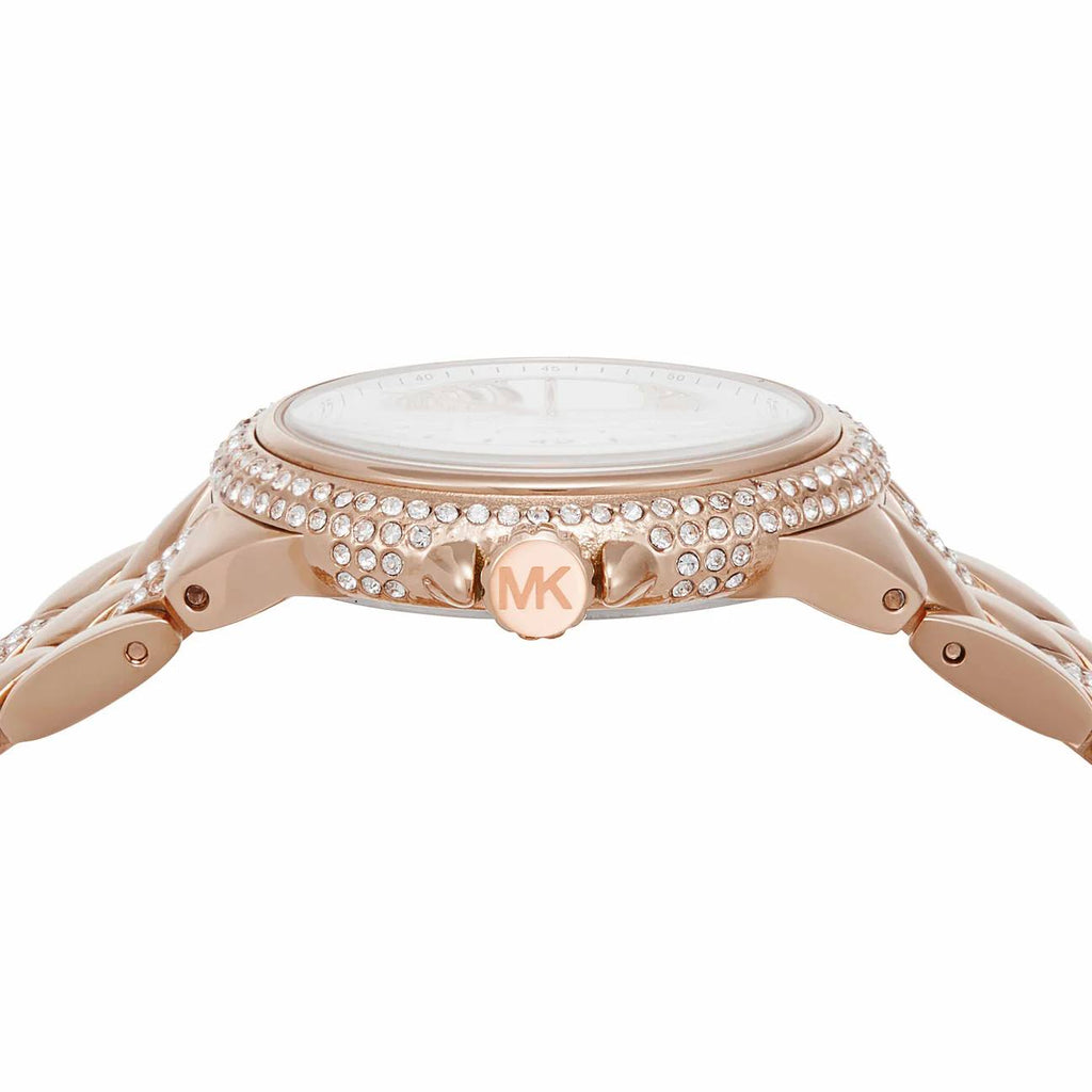 Michael Kors Crystal Pavé Rose Gold Watch ⌚✨💎
