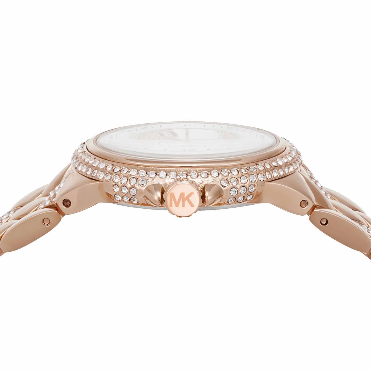 Michael Kors Crystal Pavé Rose Gold Watch ⌚✨💎