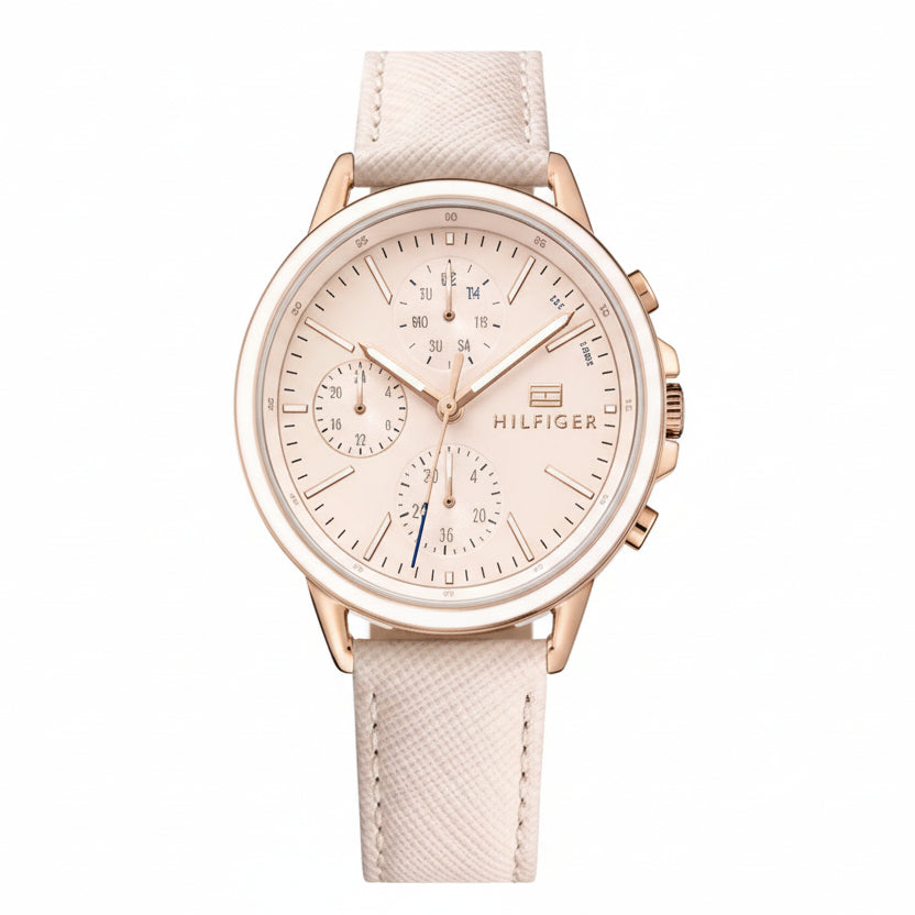 Tommy Hilfiger Rose Gold Multifunction Watch ⌚✨🌹