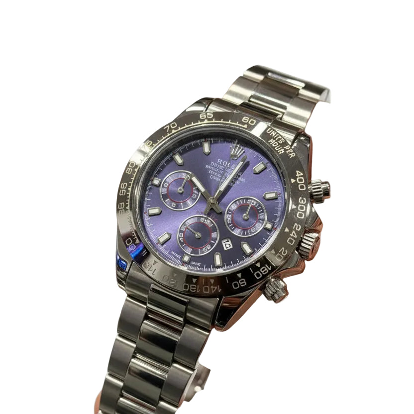 Rolex Cosmograph Daytona Purple Dial Luxury Chronograph ⌚✨🟣