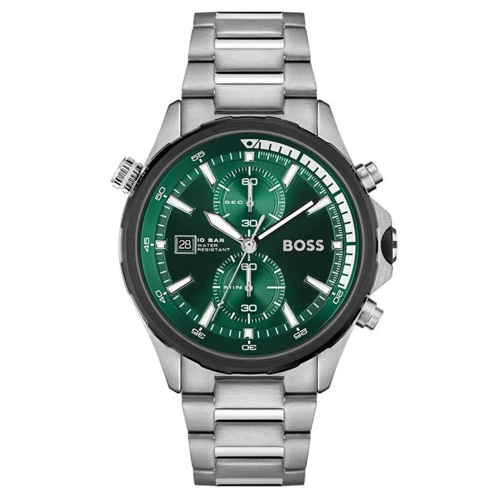 Hugo Boss Ocean Edition Chronograph Men's Watch in Navy and Green ⌚️🌊✨