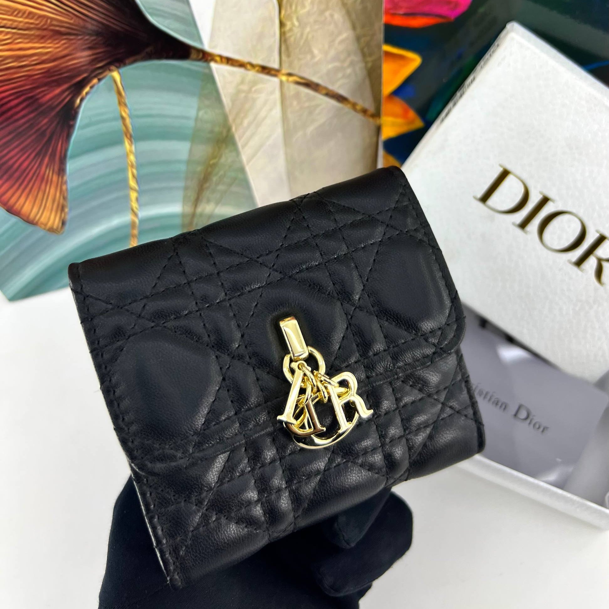 Lady Dior Compact Wallet Dior 👛✨🌟