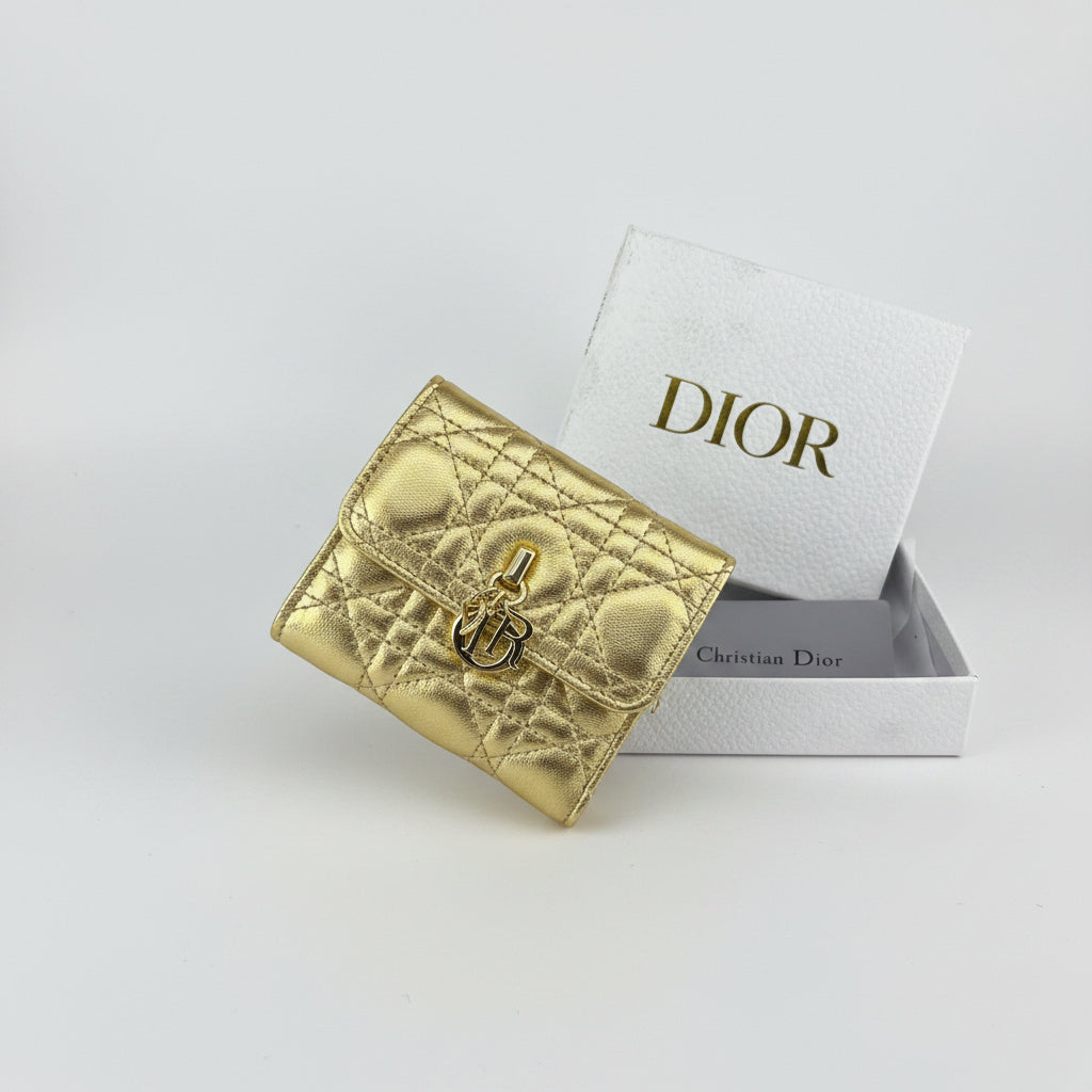 Lady Dior Compact Wallet Dior 👛✨🌟