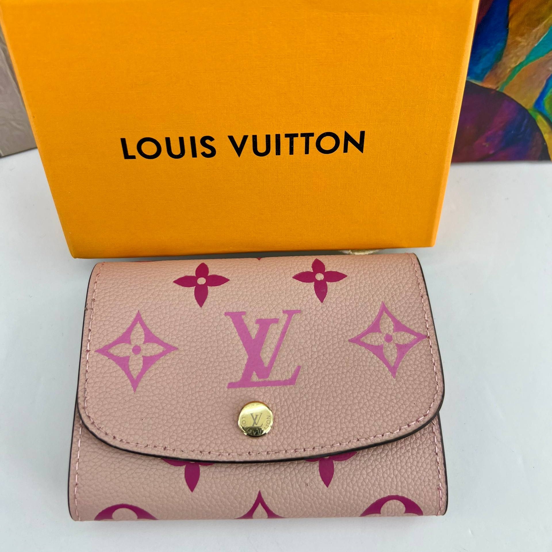 Rosalie Coin Purse Louis Vuitton Monogram Empreinte 👛✨🌸