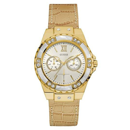 GUESS Women's Multifunction Crystal Accented Watch ✨⌚💎