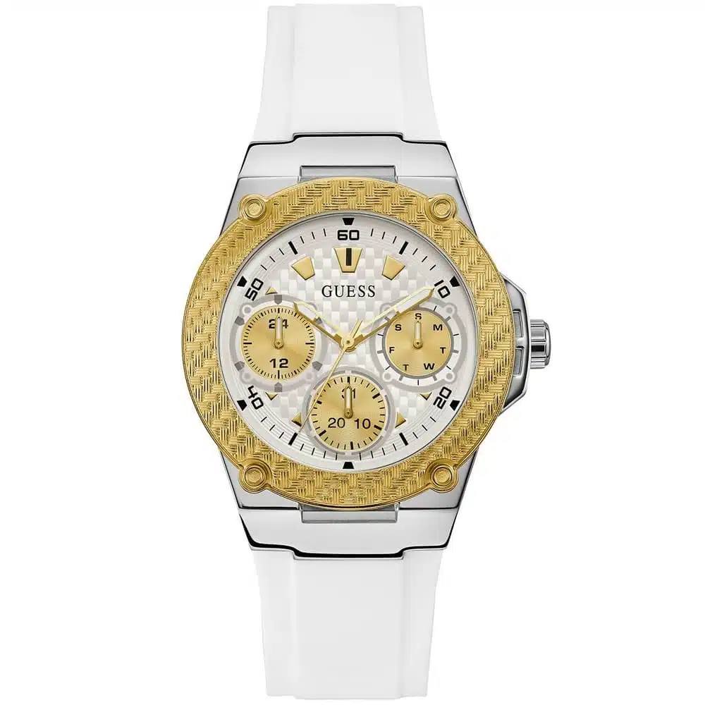 GUESS Multi-Function Sport Watch with Textured Bezel ⌚✨💖