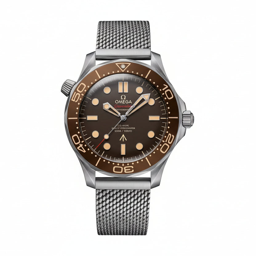 Omega Seamaster Professional Diver with Tropical Brown Dial ⌚🤎🌊
