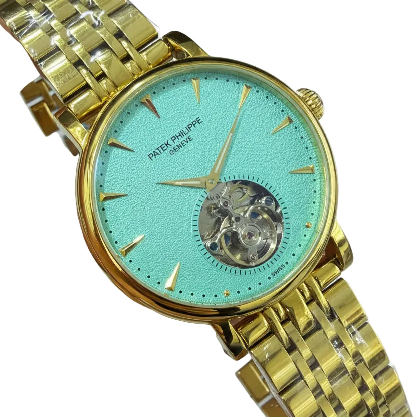 Patek Philippe Skeleton Dial Gold Wristwatch ⌚✨💎