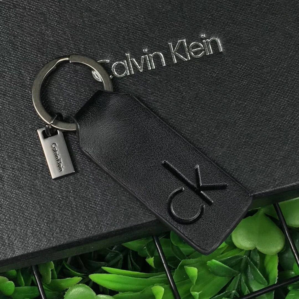 Calvin Klein Leather Wallet and Keychain Gift Set 🖤💼🎁