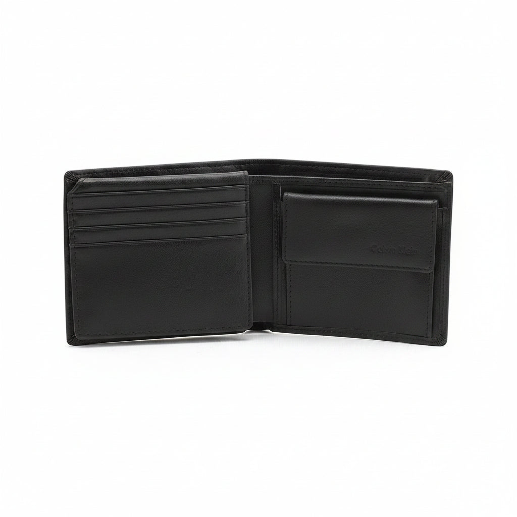 Calvin Klein Leather Gift Set with Embossed Logo 💼✨🖤