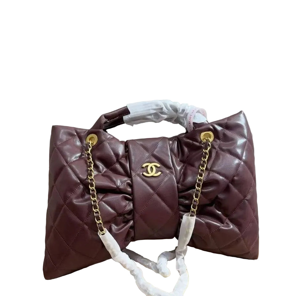 Chanel 25K Quilted Bow Tote Bag 🎀 👜 ✨