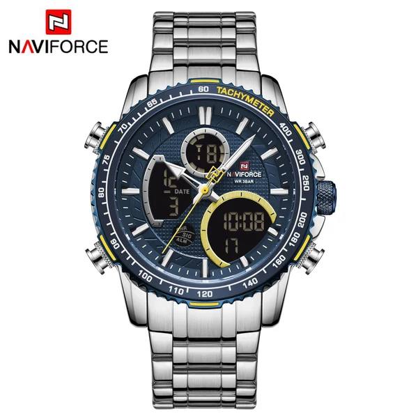 NAVIFORCE Green Dial Chronograph Sport Watch ⌚🟢✨
