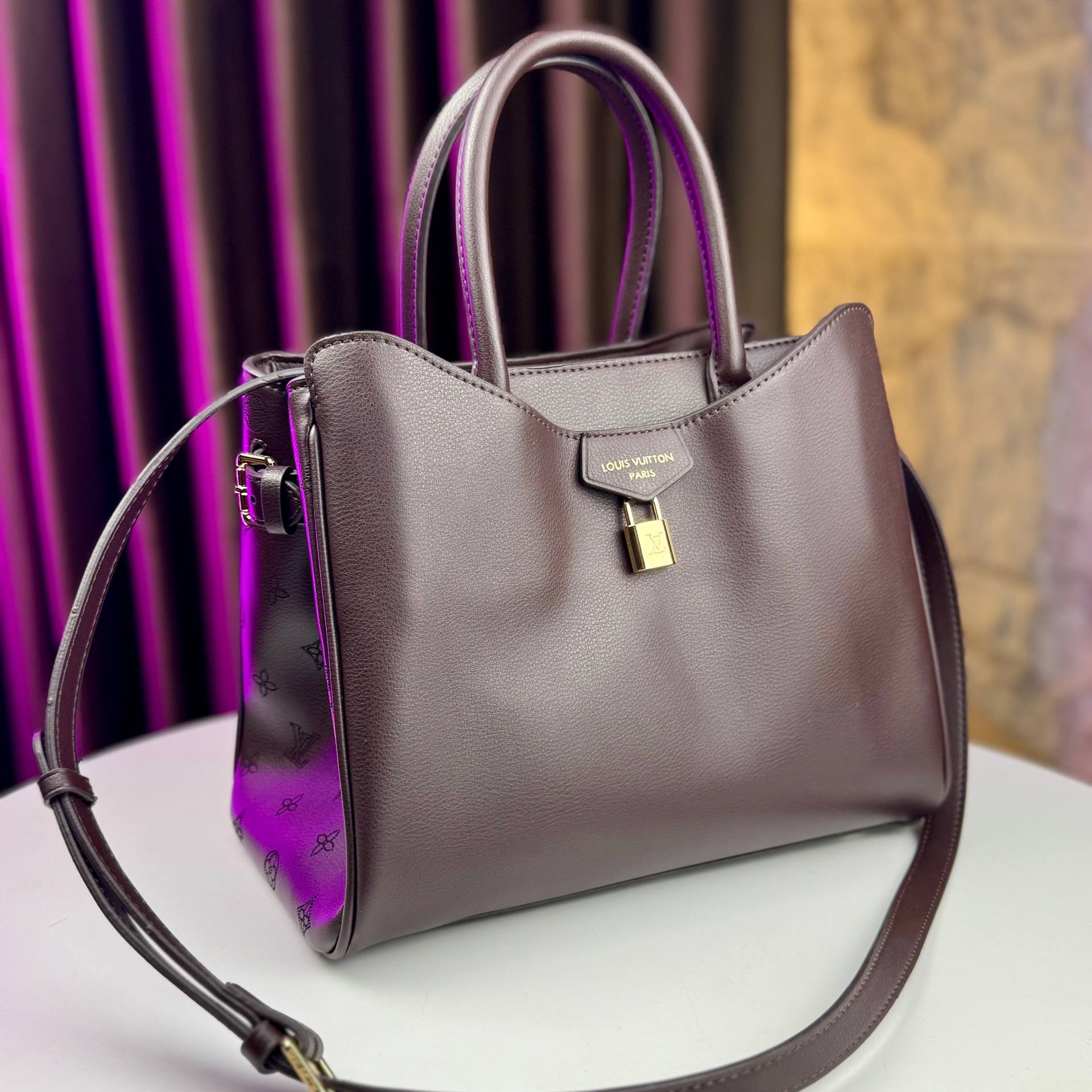 Louis Vuitton Elegant Padlock Handbag 👜✨💼