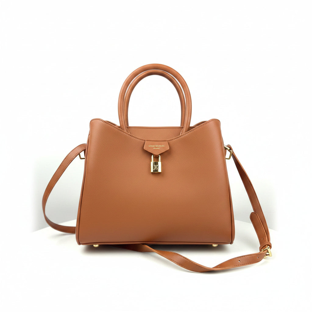 Louis Vuitton Elegant Padlock Handbag 👜✨💼