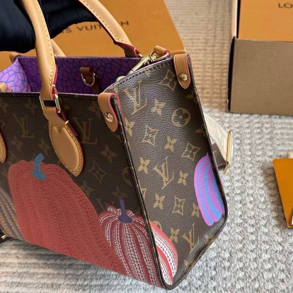 Louis Vuitton x Yayoi Kusama Monogram OnTheGo PM Pumpkin Bag 🎃👜✨