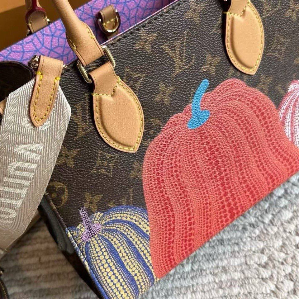 Louis Vuitton x Yayoi Kusama Monogram OnTheGo PM Pumpkin Bag 🎃👜✨