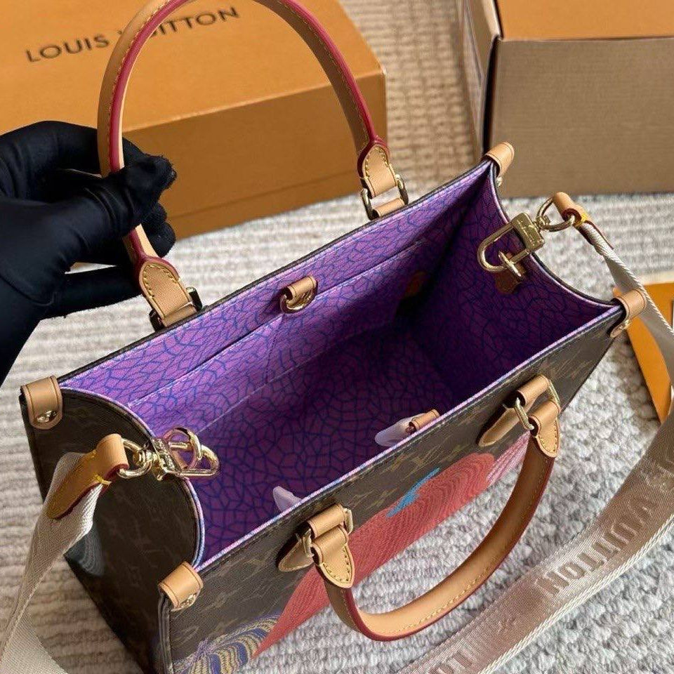 Louis Vuitton x Yayoi Kusama Monogram OnTheGo PM Pumpkin Bag 🎃👜✨