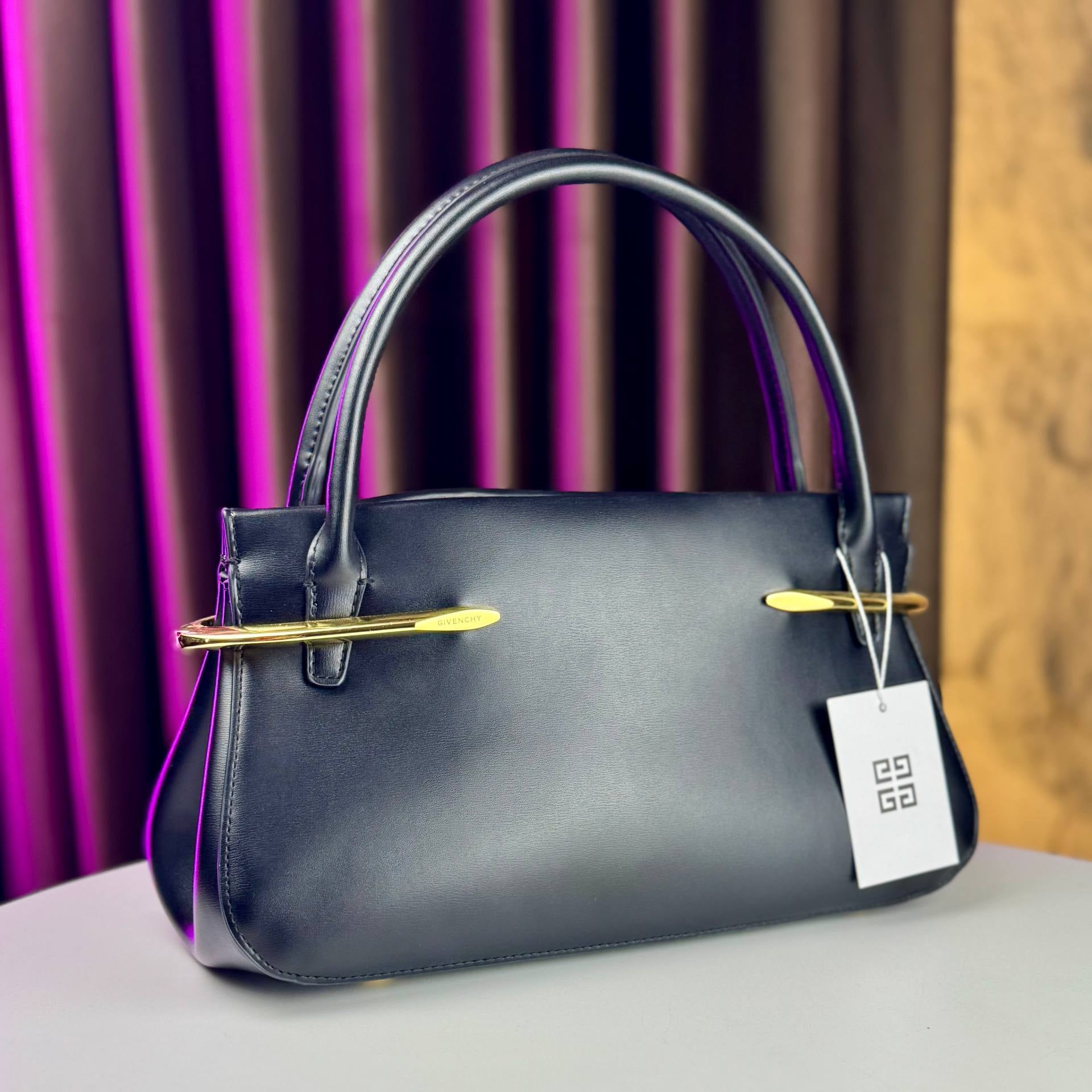 Givenchy Voyou Leather Handbag with Gold Hardware 👜✨🖤