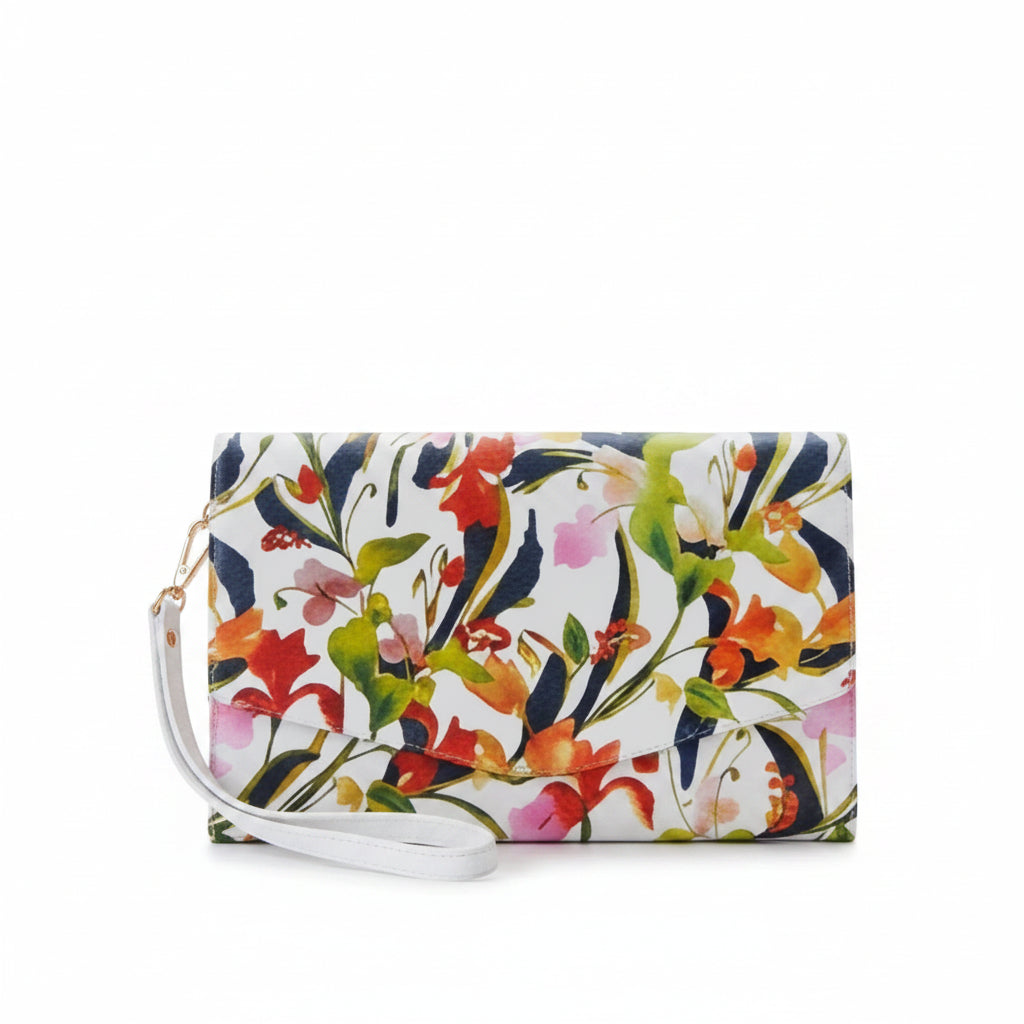 Ted Baker Floral Print Envelope Clutch 🌸🍃✨