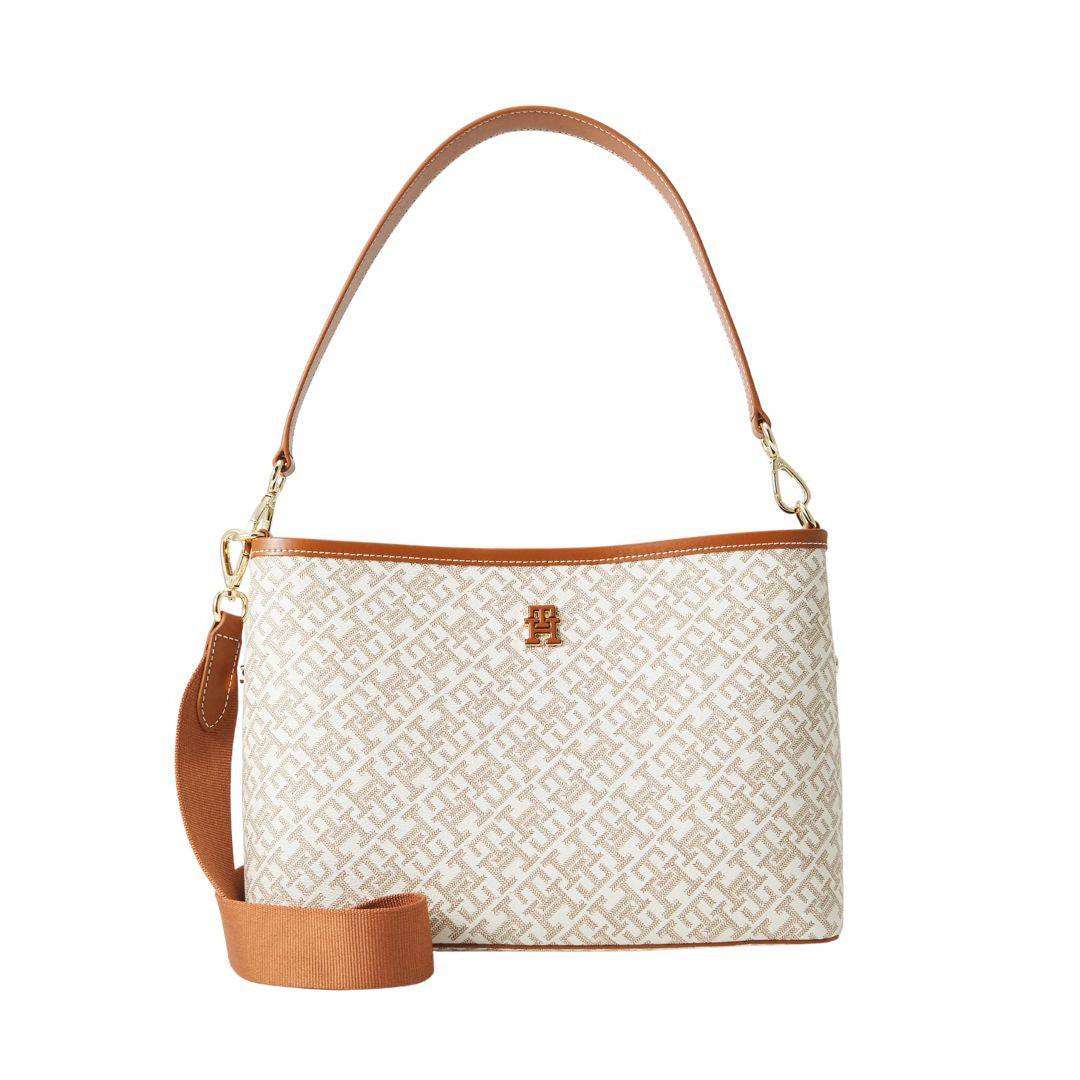 Tommy Hilfiger Monogram Hobo Bag 👜✨💼