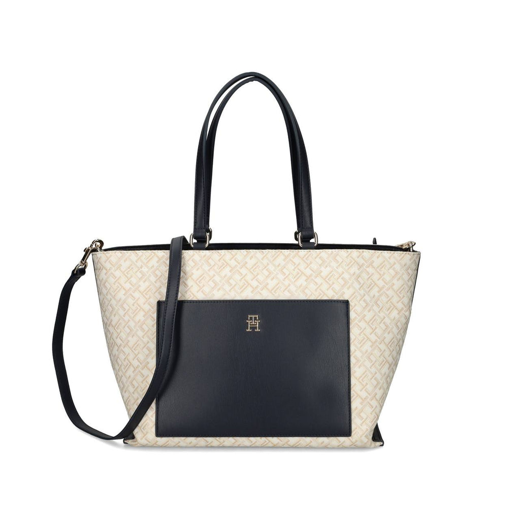 Monogram Canvas Tote Tommy Hilfiger 👜✨💙