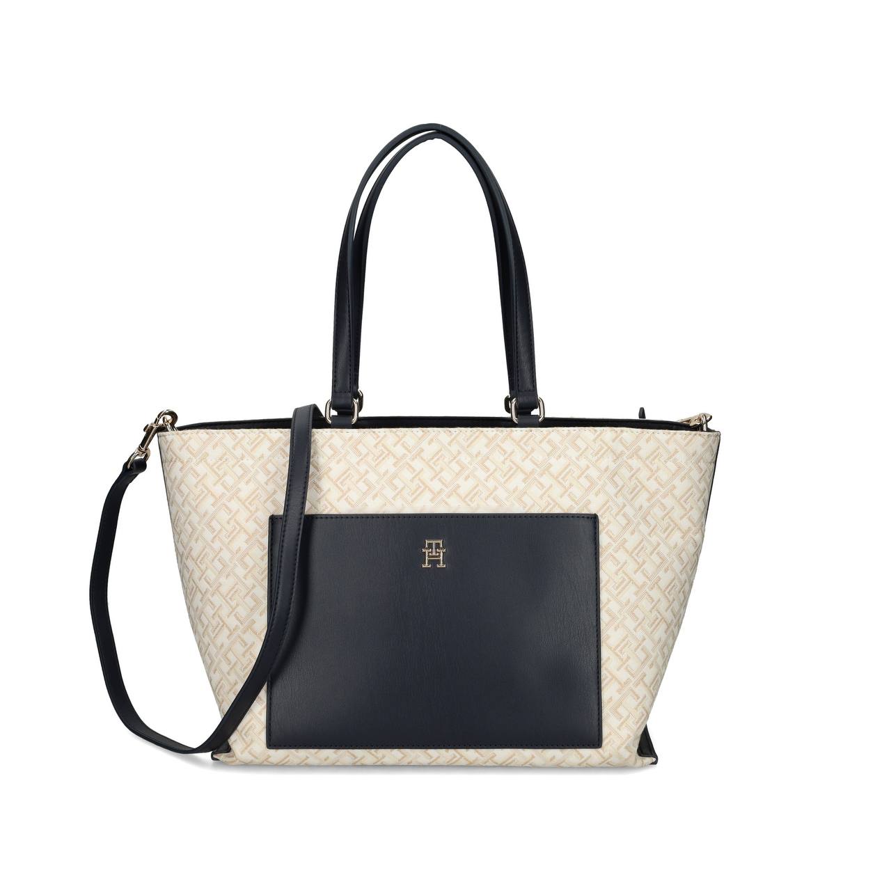 Monogram Canvas Tote Tommy Hilfiger 👜✨💙