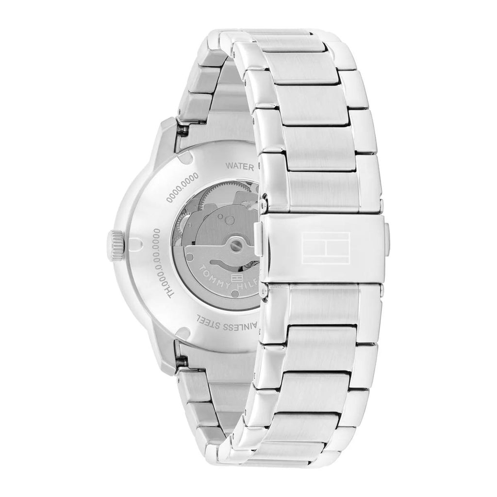 Tommy Hilfiger Men's Automatic Skeleton Dial Watch ⌚️💎🏙️