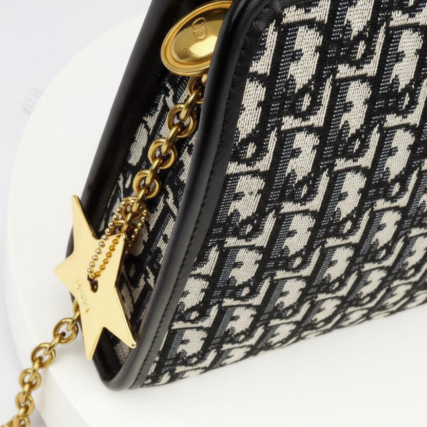 Dior Oblique Pouch with Chain 👜✨💎