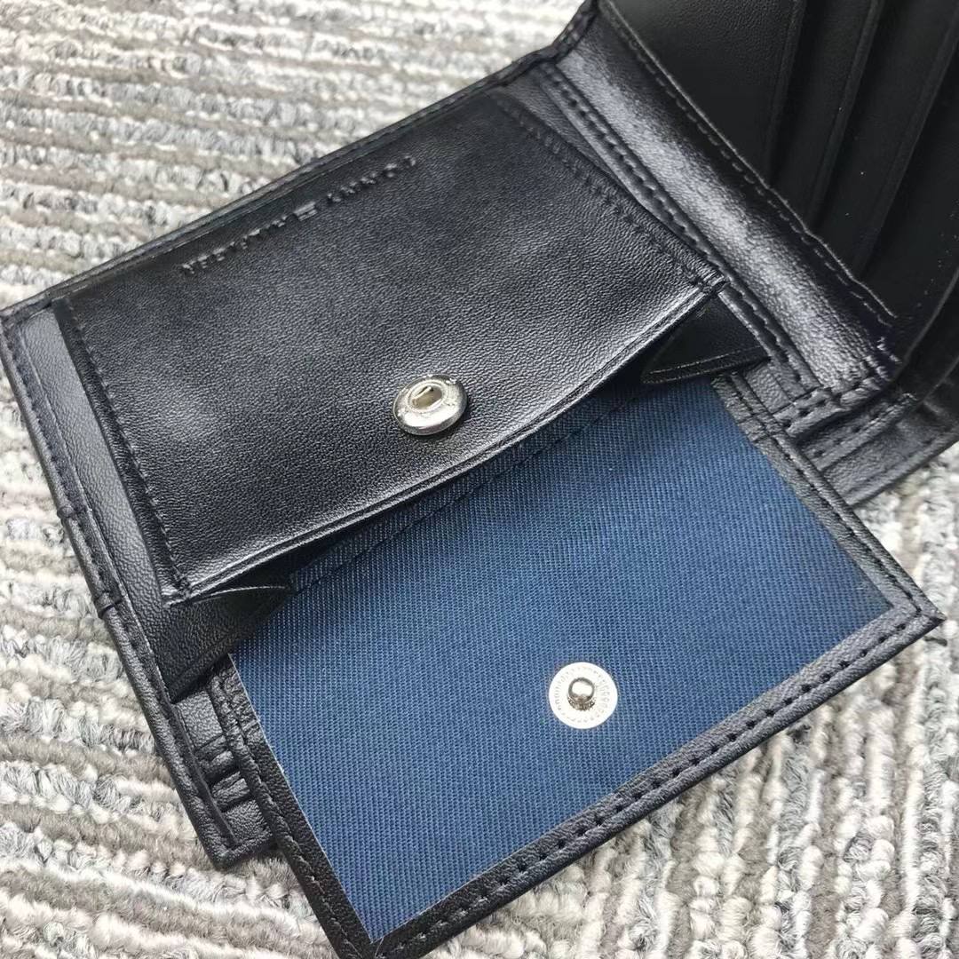 Tommy Hilfiger Men's Black Leather Gift Set Wallet 🖤🎁🚩