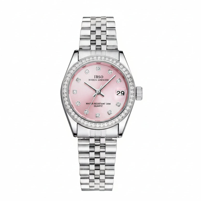 IBSO Boerni Aibisino Women's Luxury Purple Dial Watch ⌚✨💜