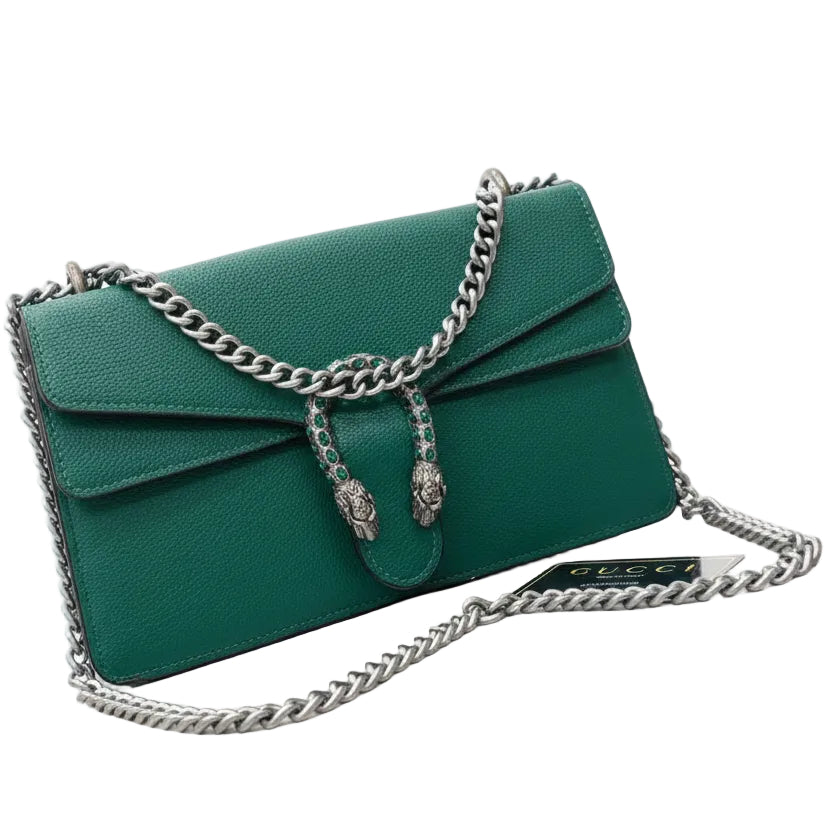 Gucci Dionysus Emerald Green Shoulder Bag 🐍✨💚