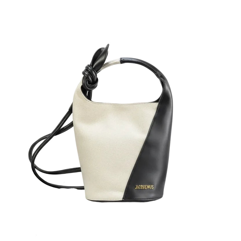 Jacquemus Le Petit Tourni Two Tone Bucket Bag 👜✨🖤