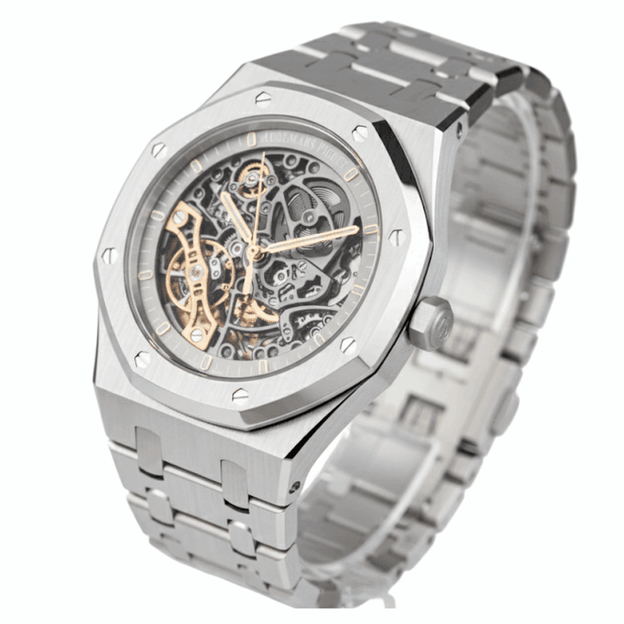 Audemars Piguet Royal Oak Double Balance Wheel Openworked Steel ⚪️✨⚙️ - My Store
