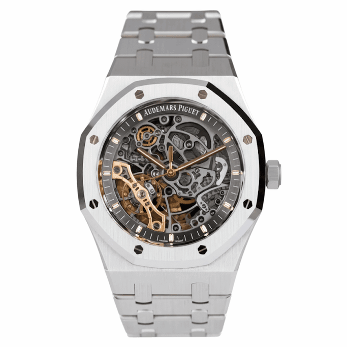 Audemars Piguet Royal Oak Double Balance Wheel Openworked Steel ⚪️✨⚙️ - My Store