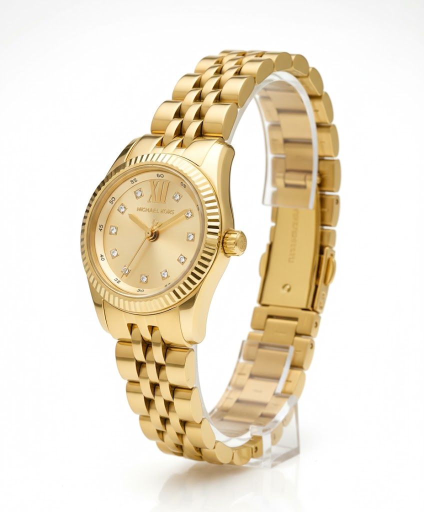 Michael Kors Women's Gold Tone Pave Dial Watch 👑💛✨