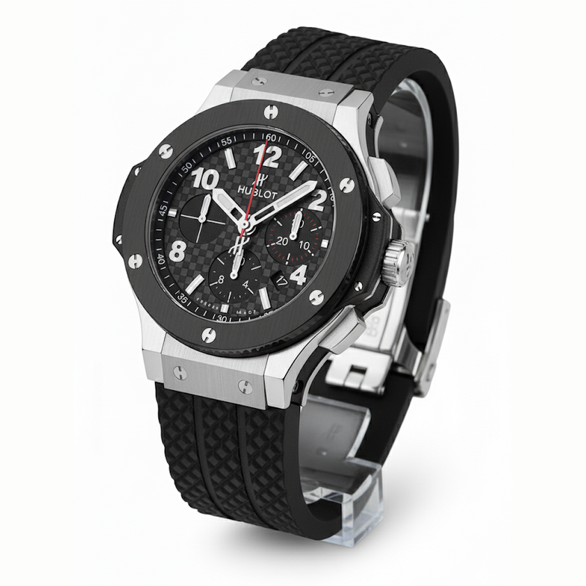 Hublot Big Bang Chronograph Steel Ceramic Black ⏱️🖤✨